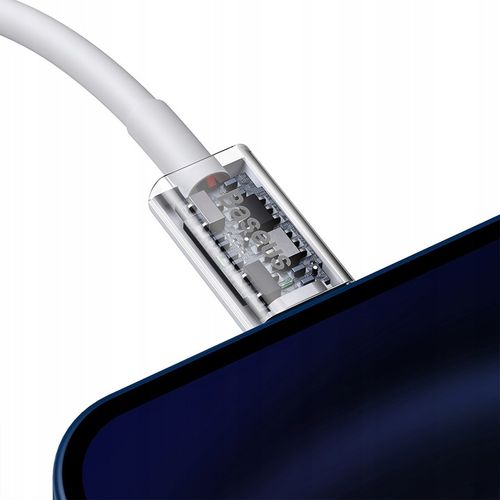 BASEUS KABEL do IPHONE 14 13 12 PRO X XS USB-C - LIGHTNING MOCNY PD 20W 2m na Arena.pl
