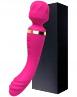 WIBRATOR DAMSKI MASAŻER ŁECHTECZKI DWUSTRONNY SEX MASZYNA RUCHOMA