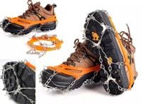 Raczki na buty,kolce,łańcuchy antypoślizgowe  roz. 39-44 - POMARAŃCZOWE