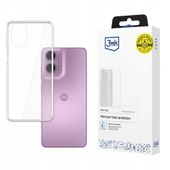 Silikonowe etui na Motorola Moto G24 - 3mk Clear Case