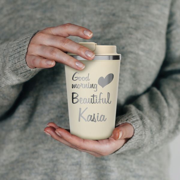 KUBEK termiczny na kawę GRAWER 350 ml termos zdjęcie 3