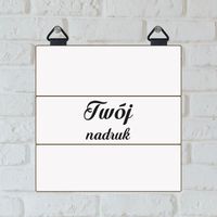 Ramka MDF 15 x 15 cm kwadrat z Twoim nadrukiem