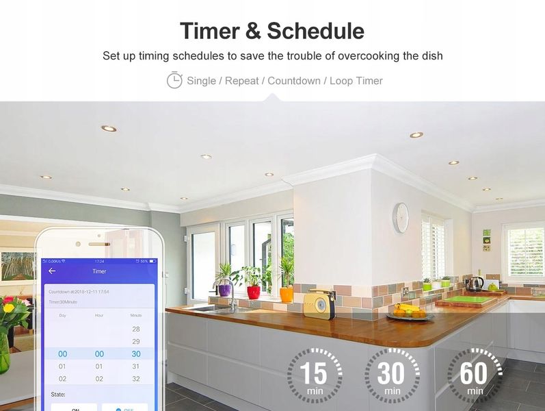 Sonoff Basic R2 WiFi Smart Przełącznik Przekaźnik zdjęcie 6