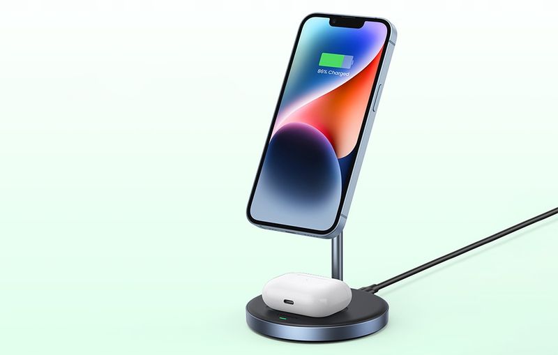 ŁADOWARKA BEZPRZEWODOWA 2IN1 UGREEN zdjęcie 3