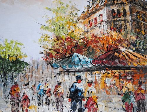 Uliczka (50x60cm) na Arena.pl
