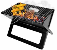 Grill Węglowy turystyczny przenośny Składany Ogrodowy Walizka Ruszt