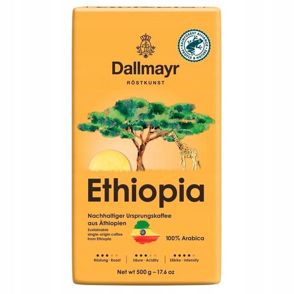 KAWA MIELONA DALLMAYR ETHIOPIA HVP 500G zdjęcie 6