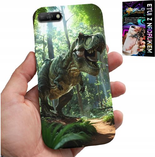 ETUI DO HUAWEI Y6 2018 - DINO DINOZAUR TYRANOZAUR CASE + SZKŁO na Arena.pl