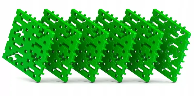 KLOCKI MELI MAXI BASEPLATE GREEN 6 SZT. zdjęcie 4