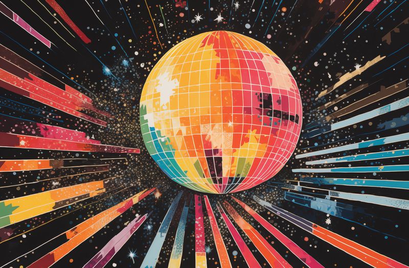 Plakat 86,4x56,8cm Disco Gra! zdjęcie 1