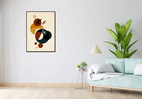 Plakat 67,5x95cm Kosmiczne Migracje na Arena.pl
