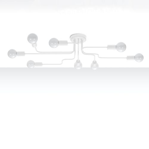 Żyrandol VECTOR 8 biały na Arena.pl