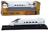 Model Kolekcjonerski Pociąg Wagon Biały 1:48 Metalowy