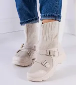 Beżowe sneakersy Saker 37