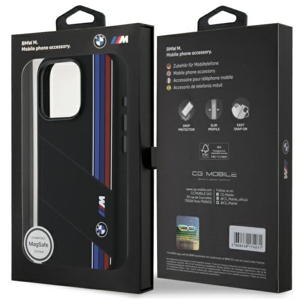 Etui BMW do iPhone 16 Pro 6.3"", Czarny MagSafe zdjęcie 8