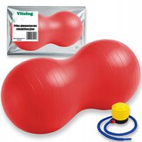 Piłka Rehabilitacyjna Gimnastyczna Do Ćwiczeń Fasolka Orzeszek Fitness