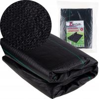 CZARNA AGROWŁÓKNINA ANTYCHWASTOWA 70G AGROTKANINA GRUBA 2x10m 20m2 UV