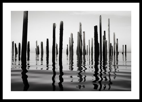 Plakat 45x30cm Refleksje Nad Wodą na Arena.pl