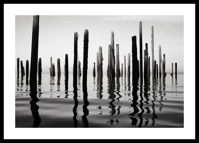 Plakat 45x30cm Refleksje Nad Wodą zdjęcie 3