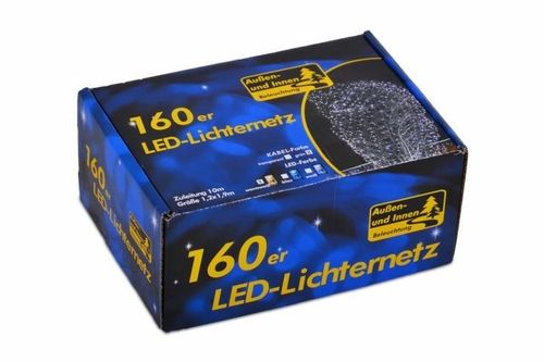 Lampki ogrodowe 160 LED, ciepłe białe, sieć na Arena.pl