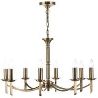 Pałacowa lampa wisząca Ambassador AMB0875 Dar Lighting antyczny mosiądz