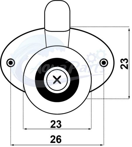 Komplet 8 rolek do kabiny prysznicowej AQUAFORM 23 mm na Arena.pl