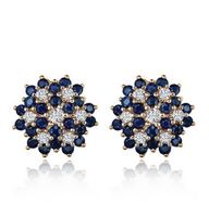 Złote kolczyki KZD1310 - Diament