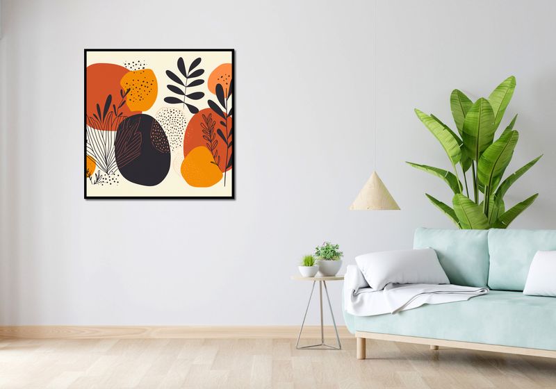Plakat 90x90cm Ogród Wspomnień zdjęcie 4