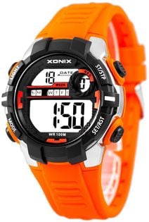 Xonix Zegarek sportowy męski, czytelny wyświetlacz, wielofunkcyjny, drugi czas, WR 100M