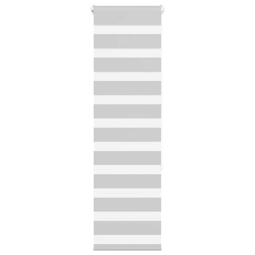 Roleta zebra, jasnoszara, szerokość tkaniny 40,9 cm, poliester na Arena.pl