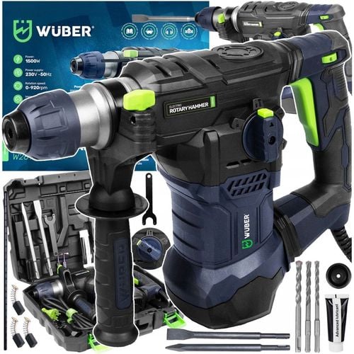 WIERTARKA MŁOTOWIERTARKA MŁOT UDAROWY 1500W MOCNA SDS+ WIERTŁA SZPICAK na Arena.pl