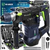 WIERTARKA MŁOTOWIERTARKA MŁOT UDAROWY 1500W MOCNA SDS+ WIERTŁA SZPICAK