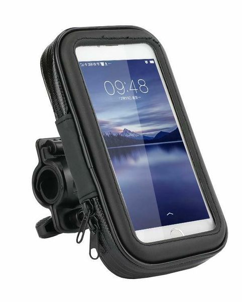 Uchwyt na telefon do roweru wodoodporny - do 6.4" zdjęcie 1