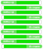 Opaski rzepowe do kabli 10 x 120 mm zielone 10 szt.