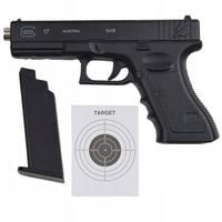 Pistolet policja Metalowy replika ASG kulki glock