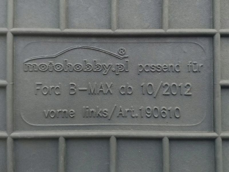 Ford B-Max (2012-2017) DYWANIKI GUMOWE STOPERY zdjęcie 2
