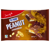 jeden tag mini riegel peanut mini batony orzechowe 19 szt.