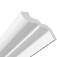 LISTWA SUFITOWA PRZYSUFITOWA SZTUKATERIA XPS BIAŁA dł. 2m