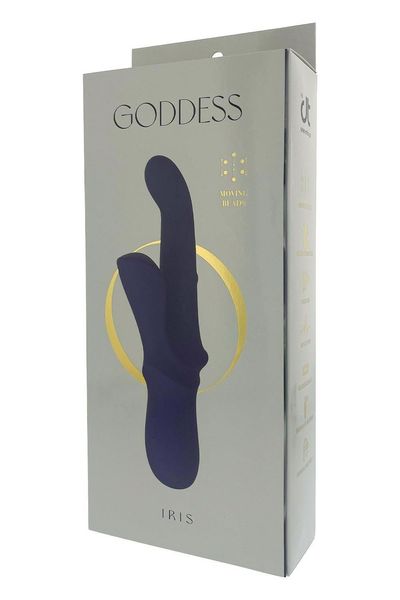 Goddess Iris Duo Vibrator With Sliding Bead zdjęcie 1
