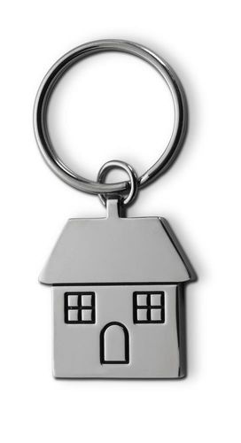 Brelok do kluczy Dom UPOMINKARNIA Srebrny 2 szt na Arena.pl