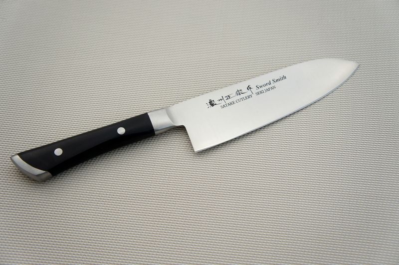 Satake Hiroki Nóż Santoku 17cm zdjęcie 2