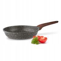 PATELNIA INDUKCJA Gaz NIEPRZYWIERAJĄCA SOLIDNA Starke Pro Grey Flint 24 cm