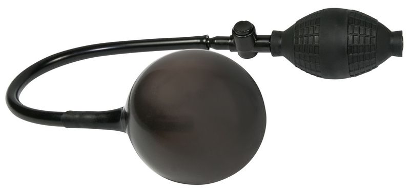 Black Anal Balloon Korek analny pompowany zdjęcie 4