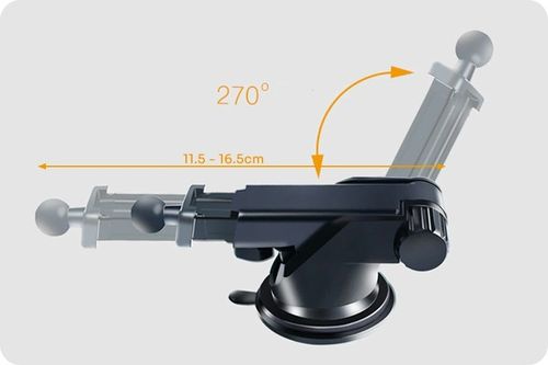 HOLDER TRZYMAK NA TELEFON TABLET DO SZYBY KOKPITU na Arena.pl