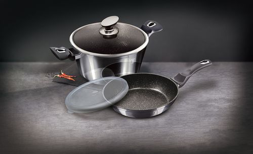 garnek i patelnia berlinger haus bh-7106 carbon pro na Arena.pl