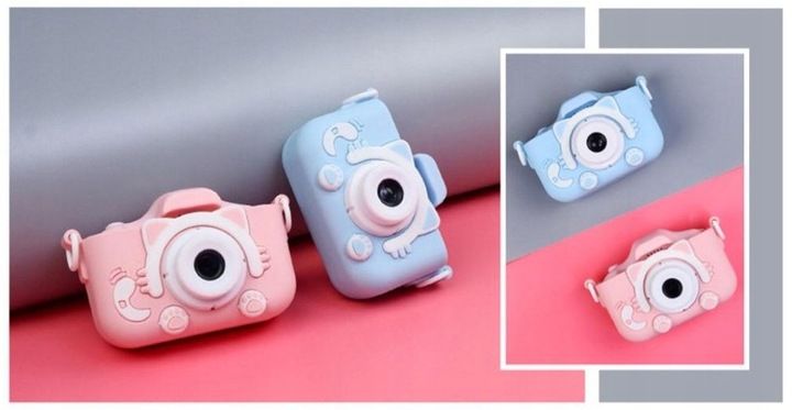 Niebieski Aparat cyfrowy EXTRALINK H27 Single zdjęcie 5