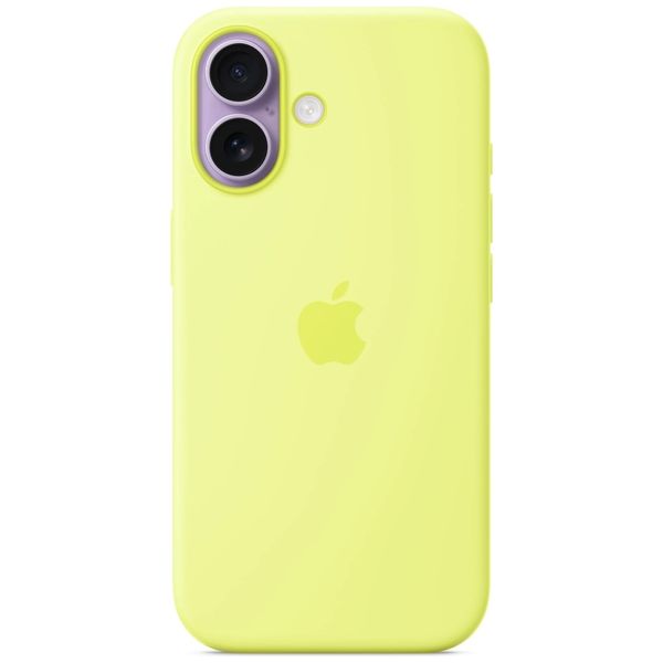 etui apple silicone case magsafe do      iphone 17 żółty zdjęcie 2