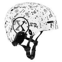 Kask skatingowy Nils Extreme In-mold Bezpieczny Biały MT311