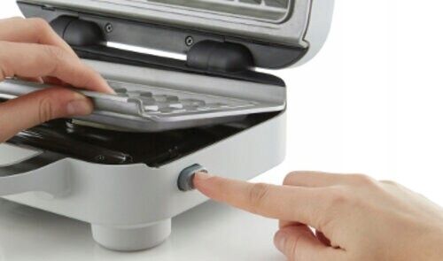 Gofrownica Breville VST072 850 W srebrny/szary zdjęcie 5