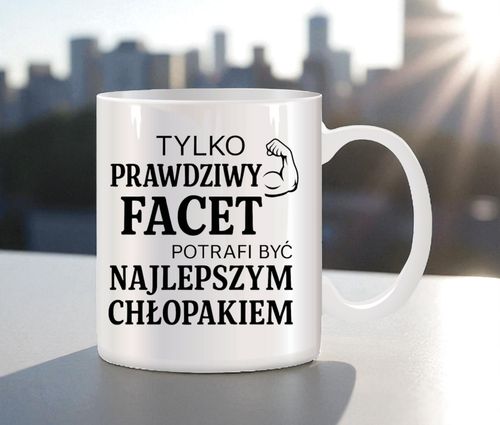 Kubek z nadrukiem prezent Dzień CHŁOPAKA dla kolegi urodziny różne wzory na Arena.pl